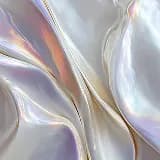 Iridescent smooth flowing fabric