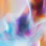 Abstract colorful 3D wave pattern
